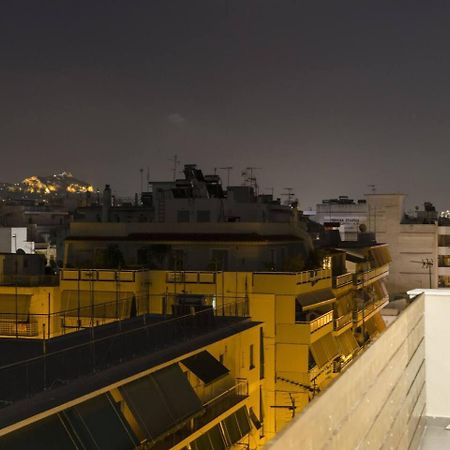 Ma Maison Nο 1, Penthouse, Acropolis And Lycabettus View, Ultra High Speed Internet 300 Mbps, 15' To Acropolis By Metro, 1' From Metro Station Atenas Exterior foto