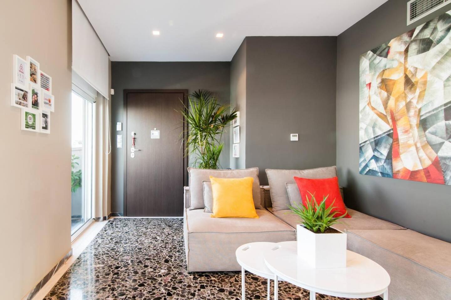 Ma Maison Nο 1, Penthouse, Acropolis And Lycabettus View, Ultra High Speed Internet 300 Mbps, 15' To Acropolis By Metro, 1' From Metro Station Atenas Exterior foto